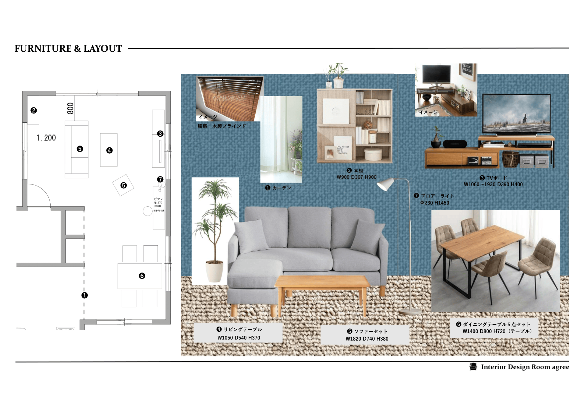 LDのコーディネート